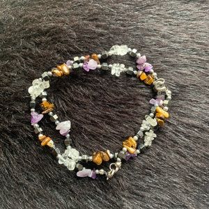 Set of 2 ankle bracelet